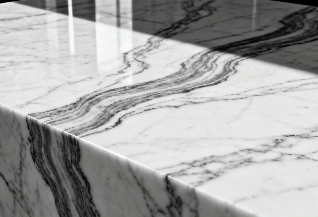 Premium Quartz surface detail